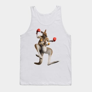 boxing kangaroo Tank Top